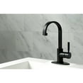 thumbnail image 2 of Fauceture LS8210DKL Kaiser Single-Handle Bathroom Faucet Drain, Matte Black, 2 of 5