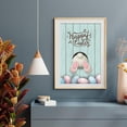 thumbnail image 6 of Dreamtimes Poster Prints Wall Paper Art Decor Happy Easter Eggs Floral Flowers Rabbit 12x18 inch Photo Picture Poster for Home Bedroom Living Room Kitchen, 6 of 7