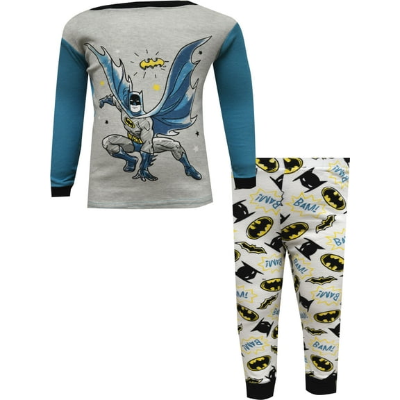 American Marketing Enterprises INC Boys Batman Bam! Cotton Toddler Pajama (2T)