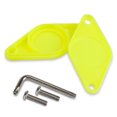 thumbnail image 1 of Eigraketly Soporte Universal para botella de agua de bicicleta de carretera, reemplazo de soporte antipérdida, accesorio para rastreador de ciclismo, negro Ciclismo Amarillo Eigraketly OD024988-04, 1 of 6