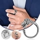 thumbnail image 1 of Anillos para mujer, regalos para mujer, anillo vintage de pug con orejas largas, 1 of 5