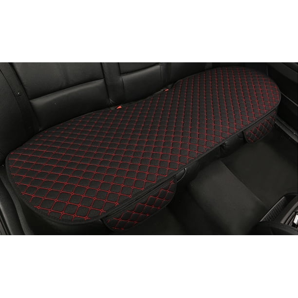 Accesorios para funda de asiento de coche, Protector de cojín de verano de lino, conjunto completo delantero y trasero, suministros para vehículos, Interior de coche Universal Tan Jianjun unisex