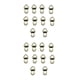 thumbnail image 2 of Eigraketly Gancho de 100 uds, ganchos de agujero geométrico semicircular, anillo colgante moderno Simple, colgadores de suministros para el Type1 NO1, 2 of 6