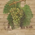 thumbnail image 2 of Nobleworks, Inc. 26x26 Gold Ornate Wood Framed with Double Matting Museum Art Print Titled - Grapes D, 2 of 4