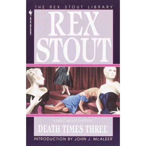 Pre-Owned Death Times Three (Paperback) 0553763059 9780553763058