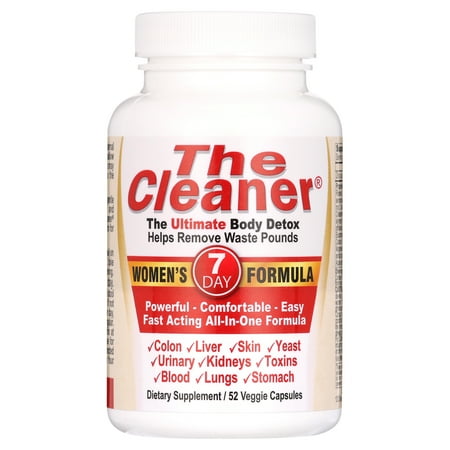 Century Systems - The Cleaner - 7-Day Women's Formula - Ultimate Body Detox (52 Capsules)