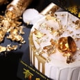 thumbnail image 2 of 1 lámina de oro comestible de 2 g para cocinar, beber, comer, postres, pasteles, decoración H4W9, 2 of 8