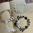 thumbnail image 4 of Guirnaldas de metal con hojas vintage FNASKLEI Cutting Dies, 2 unidades, 4 of 9