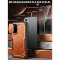 thumbnail image 2 of ExoGuard for Samsung Galaxy A15 Case, Phone Case with Screen Protector and Kickstand (Orange), 2 of 6
