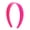 Hot Pink, variant on Motique Accessories Red 2-inch Wide Hard Plastic Headband with Teeth Women and Girls Hairband