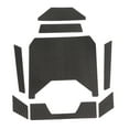 thumbnail image 2 of Console Storage Box Carbon Fiber Cover, Solid Structure Wear  Lasting Durability Center Console Storage Box Cover Carbon Fiber  For ATV, 2 of 8