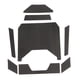 thumbnail image 1 of Reemplazo de Material de fibra de carbono embellecedor de cubierta de caja de almacenamiento de consola central para Polaris RZR PRO XP 2021+, 1 of 5
