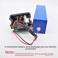 thumbnail image 3 of Electric car lithium battery box Haiba battery box lithium battery shell box silver fish shell 36V48V battery box, 3 of 5