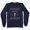 Navy, variant on Skibidi Toilet Christmas Long Sleeve Shirt Unisex Large Black