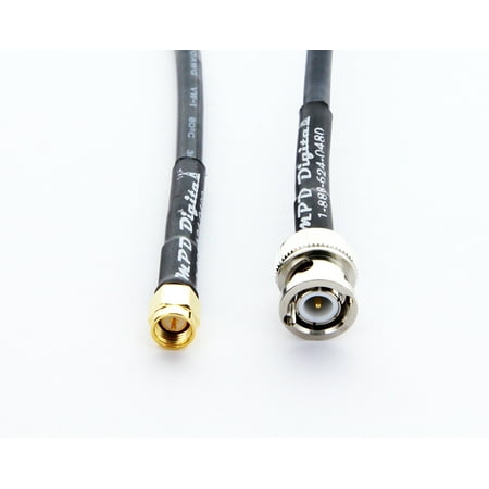 Rg58 Plenum - RF coaxial cable SMA male to BNC male RG58 3FT