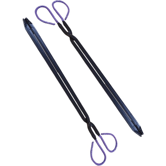 KAKOWELY kitchen essentials 2Pcs Garbage Tongs Garbage Pickup Tools Household Clips Outdoor Grill Tongs Barbecue Fireplace Tongs17.72"X4.13"X0.24"