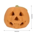 thumbnail image 3 of Halloween Pumpkin Fireplace Party Prop Scary Decoration For Home Desktop Ornament, 3 of 6