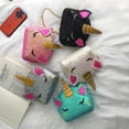 thumbnail image 4 of Un bolso bandolera de unicornio blanco, un bolso para niñas, adecuado para lápiz labial, cosméticos, mini peine y mini espejo. ER, 4 of 5