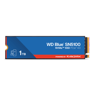 Western Digital 4TB WD Blue SN5000 NVMe Internal Solid State Drive