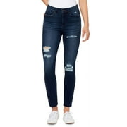 William Rast Women's Distressed High Rise Skinny Jeans BlueSize 26