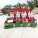 thumbnail image 2 of Wosthever Decoración navideña para el hogar 4 nudos tren de Navidad pintado de con Santa juguetes para niños adorno Navidad 2022 regalo Kits de decoración para fiestas ocho, 2 of 6