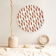 thumbnail image 5 of Kdxio Carrot Bone China Decorative Plate Ceramic Decorative Plate for Home Office Wall Stand Decorative Plates for Home Bedroom-10in, 5 of 6