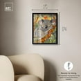 thumbnail image 4 of Dreaming Koala Shadowbox Print Zoo Art by Art Remedy, Black Frame, 16 x 20, 4 of 6