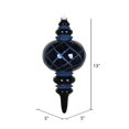 thumbnail image 2 of Vickerman MT198931D Ornement de Filet de Glit de Candy Bleu Nuit, 2 of 2