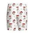 thumbnail image 5 of Fotbe Different Mushrooms Pajama Shorts for Men, Men's Pajama Bottoms, Sleepwear,Short Pajama Pants-X-Large, 5 of 9