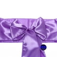 thumbnail image 3 of MDS Pack of 10 satin Chair Sashes Bow for Wedding and Events Supplies Party -lavender, 3 of 7