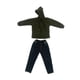 thumbnail image 2 of 2 Piezas de Sudaderas con Capucha Y Pantalones Vaqueros de Moda 1/6 para Figuras de Modelos de Muñecas de 12 Pulgadas, 2 of 9