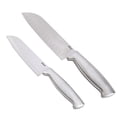 thumbnail image 1 of Juego de cuchillos Oster Baldwyn Santoku de acero inoxidable, 2 piezas, 1 of 1