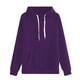thumbnail image 3 of Sudadera con capucha para mujer, blusa de manga larga y cuello redondo, bolsillo tipo canguro, tejido suave y transpirable, ropa informal para estar en casa, sopatenor, 3 of 9