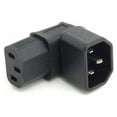 thumbnail image 4 of JSER IEC Male C14 to Down Right Angled 90 Degree IEC Female C13 Power Extension Adapter, 4 of 7