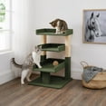 thumbnail image 2 of WYDK Cat 3 - Tier Tree Tower - Sturdy Cat Tree with Scratching Post 3 - Tier Tower for Large Adult Cats Multi - Level Condo for Large Indoor Cats, 2 of 7
