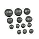 thumbnail image 2 of 13 PCS Moto Frame Plug Kit Protector Cubierta Agujero Cubierta, 2 of 8