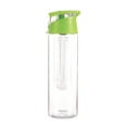 thumbnail image 1 of Botella de agua con infusor de frutas de 800 ml con tapa abatible y botella para hacer zumos, 1 of 6