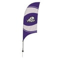 thumbnail image 1 of Showdown Displays 810028TCU-003 7.5 ft. Tcu Horned Frogs Razor Feather NCAA Flag with Spike Base - No.003, 1 of 1