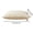 🍒 Beige_Hot#3614, variant on Neck Support Pillow Core Bedside Hugging Cushion - Beige Cotton, Natural Recycled Fiber Filling, 29x19in Soft Breathable Standard Bed Pillow for Home