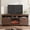 1800brown, variant on Huloretions Fireplace TV Stand,Entertainment Center,Media Console Table with Electric Fireplace & Storage Cabinets,Farmhouse Fire Place TV Console for Living Room Bedroom