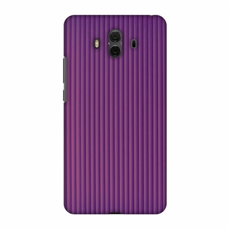 Huawei Mate 10 Case, Premium Handcrafted Printed Designer Hard Snap on Shell Case Back Cover with Screen Cleaning Kit for Huawei Mate 10 - Carbon Fibre Redux Electric Violet 7