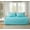 Blue, variant on 3 Piece Navy Daybed Cover Twin Size Cozy Daybed Sets Bedding Double Sided Quilting Cover Set Geometric Print Bedspread Coverlet All Season for Twin Bed with 2 Standard Shams,39"x75"