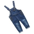 thumbnail image 3 of Overol de Mezclilla para bebé Mono Largo para Niños con Correas Ajustables Pantalones de Mezclilla para Niños Ropa de Primavera para Niños y Niñas Anggrek Otros, 3 of 8