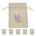 thumbnail image 1 of 6 uds pequeñas bolsas de arpillera para bolsitas de lavanda elegantes bolsas de bolsitas de lavanda pequeña bolsa con cordón bolsa de bolsita de lavanda vacía, 1 of 8