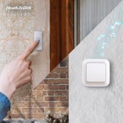Heath Zenith Audio Intercom with Push Button Outdoor Wireless Door Chime
