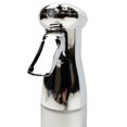 thumbnail image 2 of KEEN Pressure Spray Bottle, 10 OZ Fine Mist Sprayer for Home Garden Plants, Refillable Empty Water Bottle Trigger Sprayer Set, Silver, 2 of 6