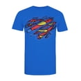 thumbnail image 1 of Superman - Camiseta Rasgado para Hombre (Azul Real), 1 of 2