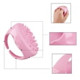 thumbnail image 3 of Hair Scalp Brush Silicone Handheld Multipurpose Scalp Massager Shampoo Brush, 3 of 10