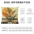 thumbnail image 5 of Fenyluxe Geometric Stripe Throw Pillow Covers Retro Aesthetic Cushion Covers, Beige Minimalism Cushion Cases Modern Artwork Pillow Covers, Mid Century Cushion Cases 22x22in, 5 of 5