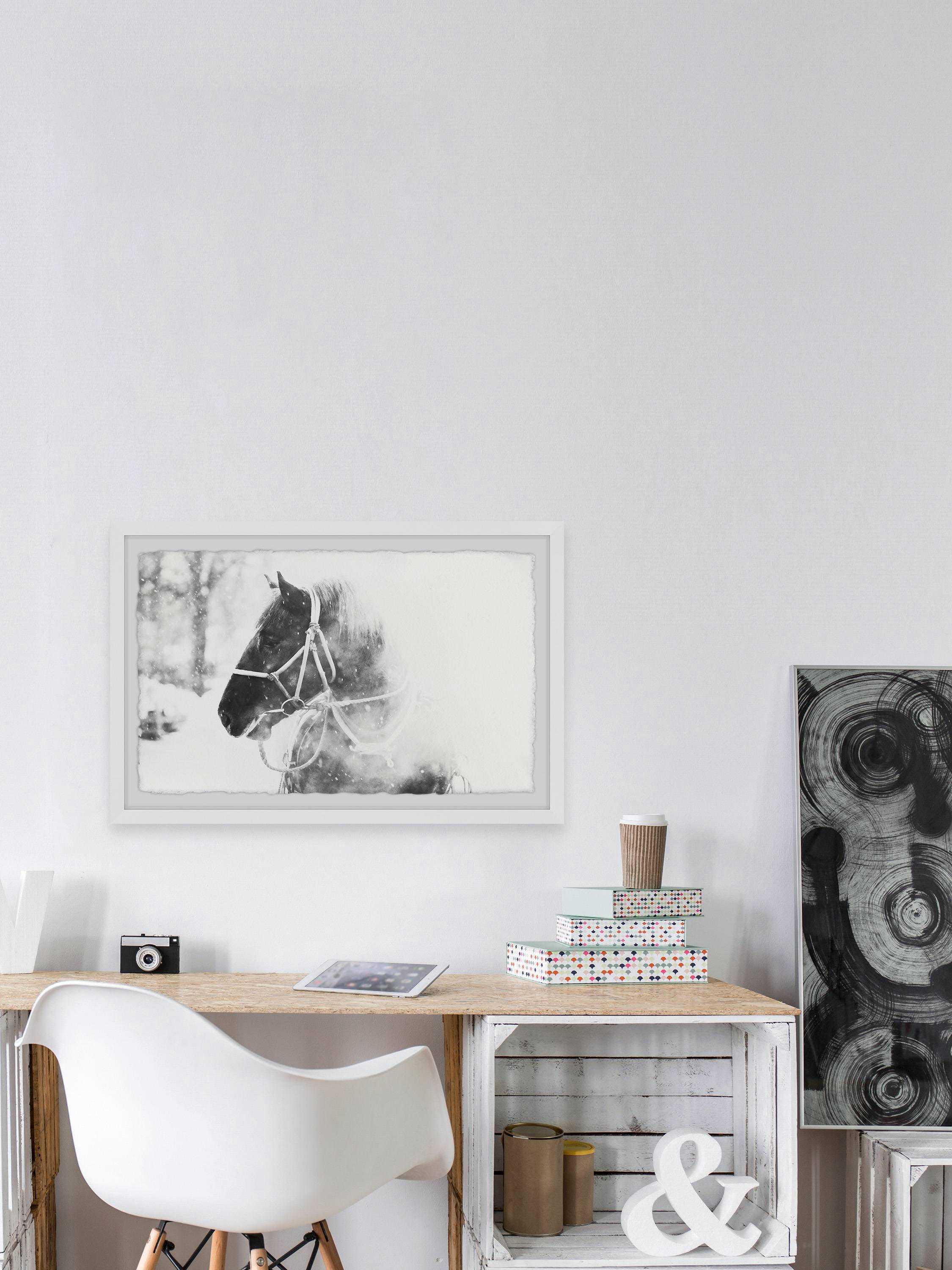 Marmont Hill Cold Breath Framed Wall Art, 20" x 30"